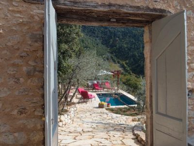 VIEW FROM TERAZZO TO POOL